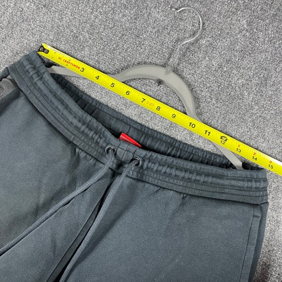 Nike Tech Fleece Pants Black Jogger Pull on Drawstring Faded Mens Large #1181 - Picture 8 of 10